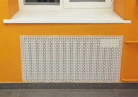 Экран для радиатора из пластика