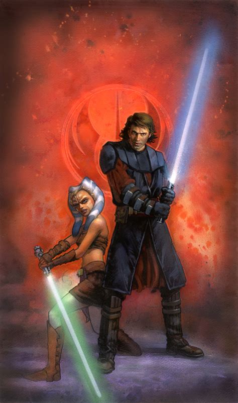 Star Wars Anakin and Ahsoka by TereseNielsen on DeviantArt