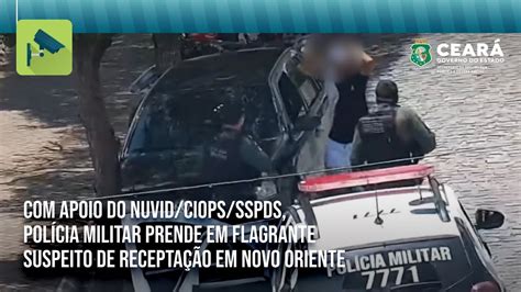 Apoio Do Nuvid Ciops Sspds Pol Cia Militar Prende Em Flagrante