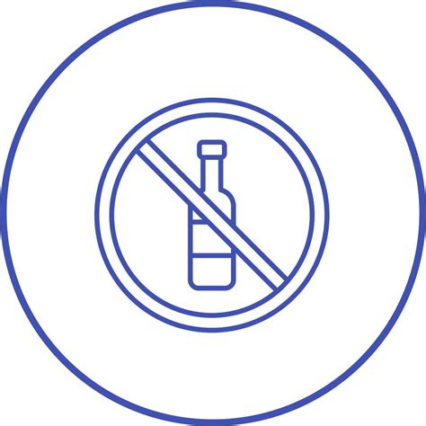 No Alcohol Vector Icon 16224111 Vector Art At Vecteezy