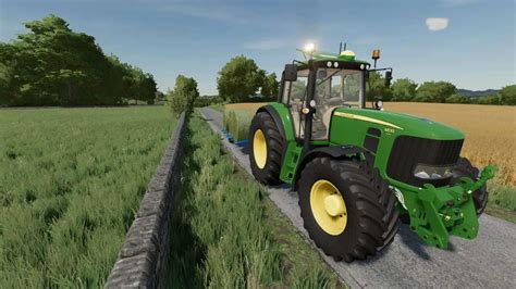 Remorque à balles rondes v1 0 0 0 FS25 Mod Farming Simulator 22 mod