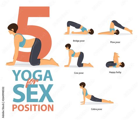 Woman Yoga Postures Poses Positions Exercise Stick Figures Hot Sex