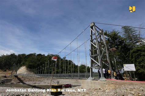 Jembatan Gantung Kian Rai Ikun Permudah Akses Warga Obsession News