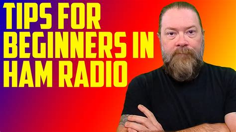 Ham Radio Tips For Beginners YouTube