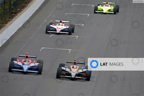 May Indianapolis Indiana Usa Danica Patrick And Paul Tracy