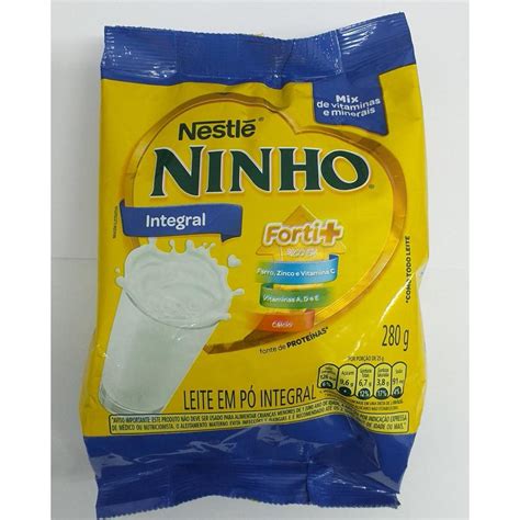 Leite em Pó NINHO Integral Sachê 280g SUPERMERCADO REGENTE