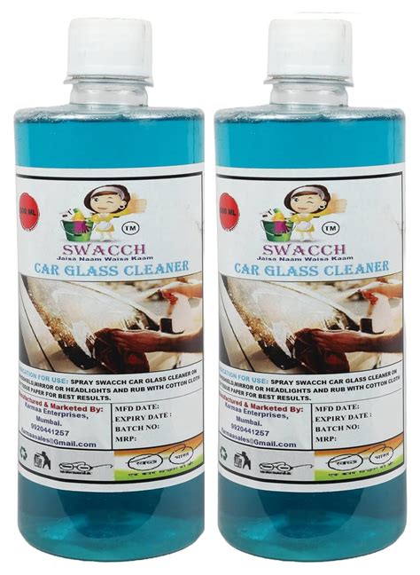 Swacch Car Glass Cleaner Ml Pack Of Amazon In Health