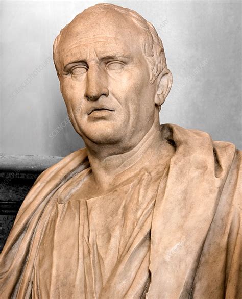 Marcus Tullius Cicero 106 43 BC Stock Image C036 6466 Science