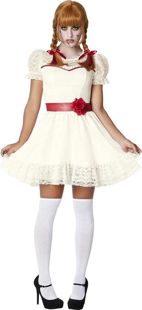 Spirit Halloween Adult Annabelle Short Dress Costume