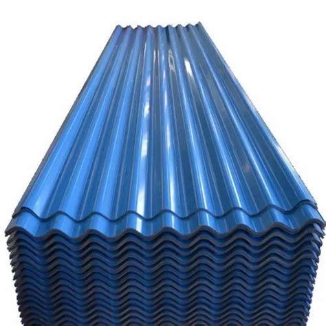 Multicolored Metal Color Coated Roofing Sheets For Residential And