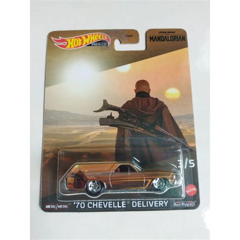 Hot Wheels Premium Star Wars The Mandalorian 70 Chevelle Delivery Shopee Malaysia