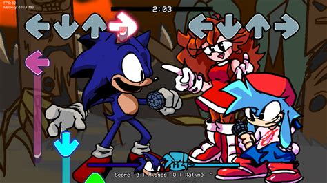 Vs Sonic Exe Faker Encore Fanmade Friday Night Funkin Mods