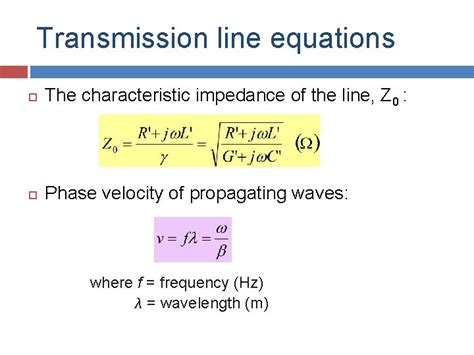 Transmission Line Of Parameters At Barbara Prior Blog