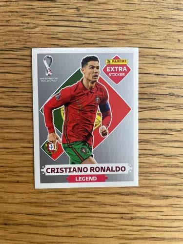 Cristiano Ronaldo Extra Sticker Legend Silver Qatar 2022 En Venta En