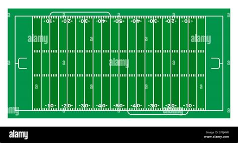 American Football Field Diagram