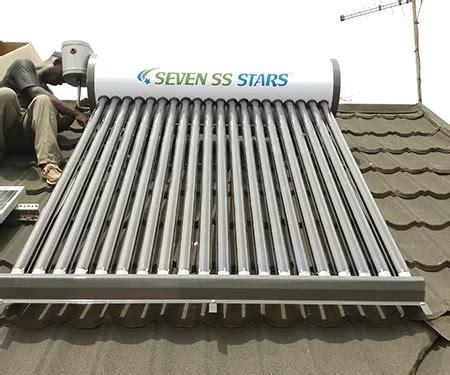 Non Pressurized Solar Water Heater Archives Seven SS Stars