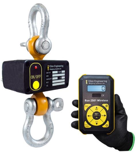 Ron 2501 Hook Type Wireless Crane Scale Installation Guide