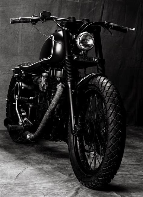 The Bullitt Royal Enfield 350cc Bobber By Bull City Customs Royal