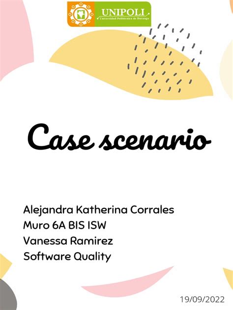 Case Scenario | PDF