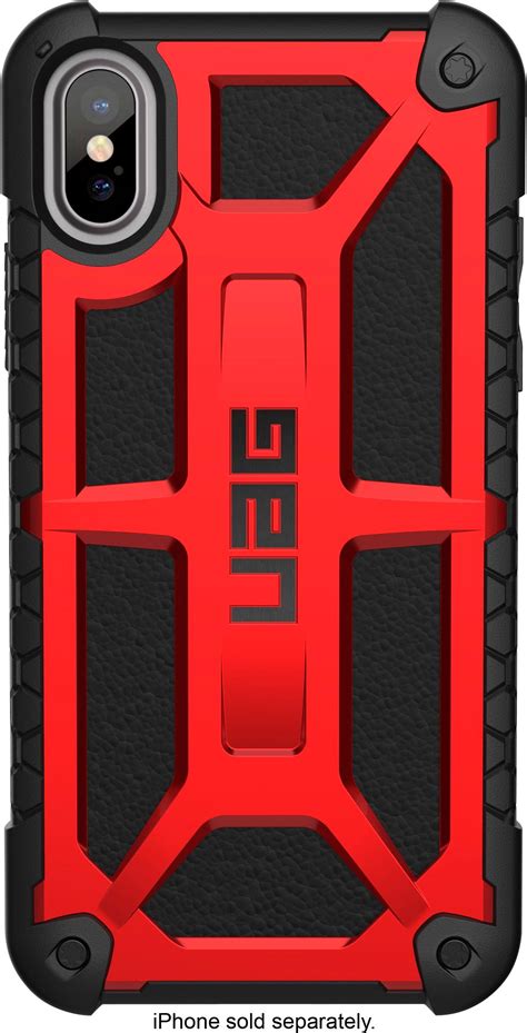 Best Buy Uag Monarch Series Case For Apple Iphone X And Xs Crimson