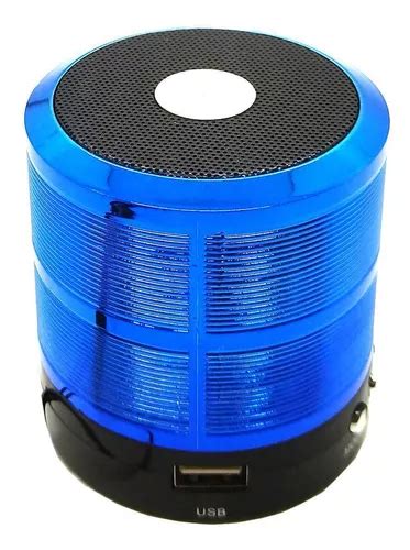 Mini Caixa De Som Portátil Bluetooth Mp3 Ws 887 Azul MercadoLivre