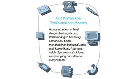 Kunci Jawaban Tema 7 Kelas 3 Sd Halaman 127 128 Alat Komunikasi