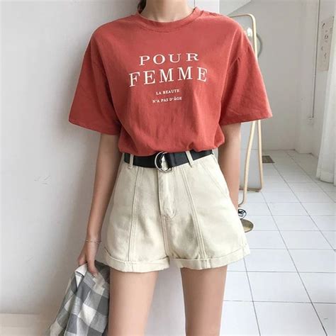 Denim Shorts Women Wide High Waist Loose Denim Shorts Women Womens