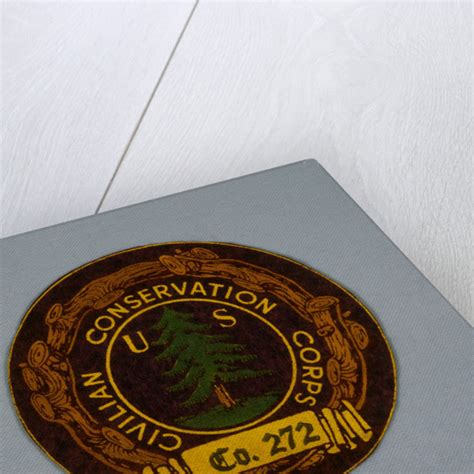 Civilian Conservation Corps Emblem Patch posters & prints by Corbis