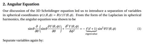 Solved 2. Angular Equation Our discussion of the 3D | Chegg.com