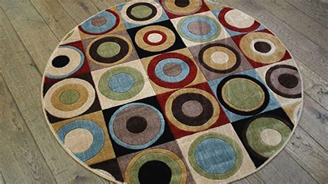 15 Geometrical And Artisitc Modern Round Area Rugs Home Design Lover