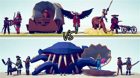 Mega Wild West Addon Team Vs Mega Pirate Addon Team Totally Accurate