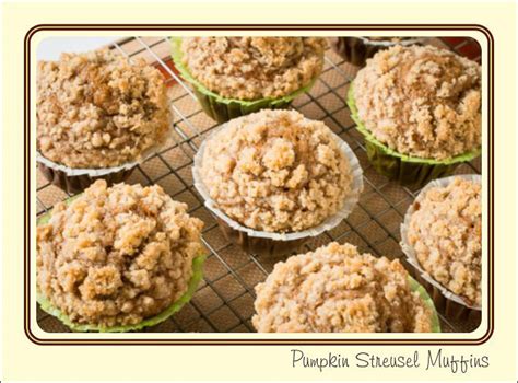 Pumpkin Streusel Muffins Willi S Photo Cards