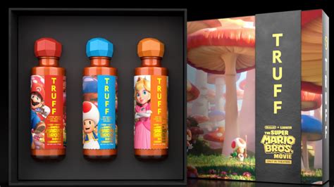 Super Mario Bros Movie Truff Hot Sauce Collection Announced - Siliconera