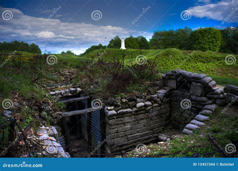 Trenches On The Verdun Frontline Stock Images - Image: 13457344