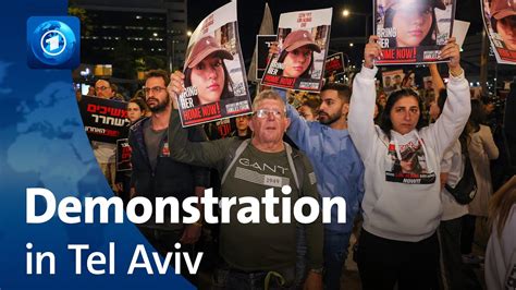 Nach Tod Von Drei Geiseln Demonstration In Tel Aviv YouTube