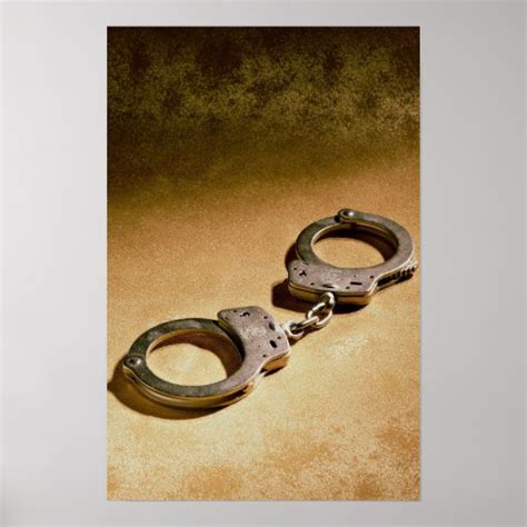 Handcuffs Poster | Zazzle