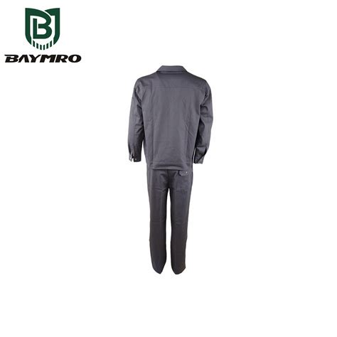 Long sleeve mechanic split work uniform - BAYMRO Safety is the Top 1 ...