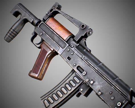 Modelo D Groza Aaa Game Ready Pbr Low Poly Modelo D Turbosquid