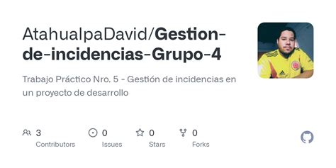 Github Atahualpadavid Gestion De Incidencias Grupo Trabajo