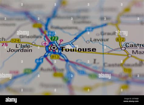 toulouse map  res stock photography  images alamy