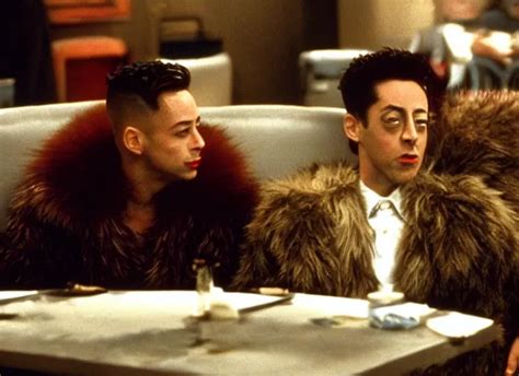 KREA Film Still Of Pee Wee Herman As Tyler Durden Wearing Big Fur