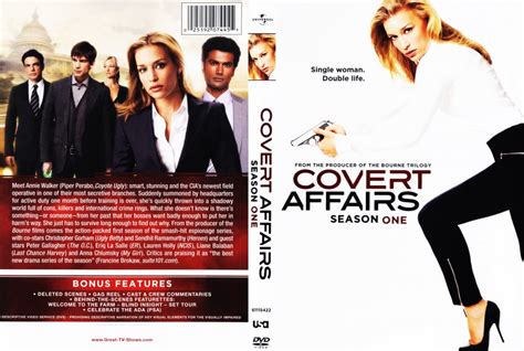 Covert Affairs Season 1 - TV DVD Scanned Covers - Covert Affairs Season ...