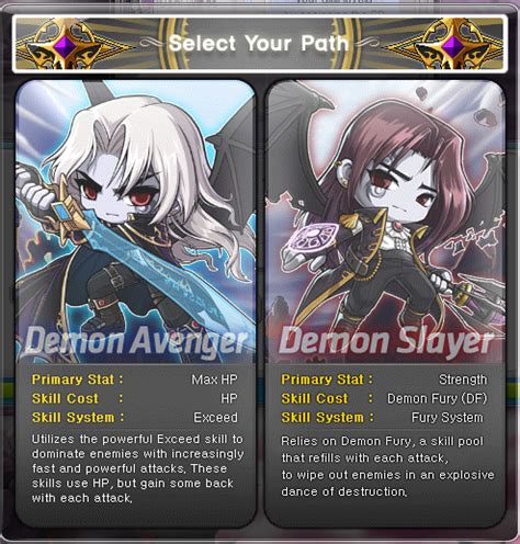 Demon Slayer Class Overview | MapleStory | GrandisLibrary