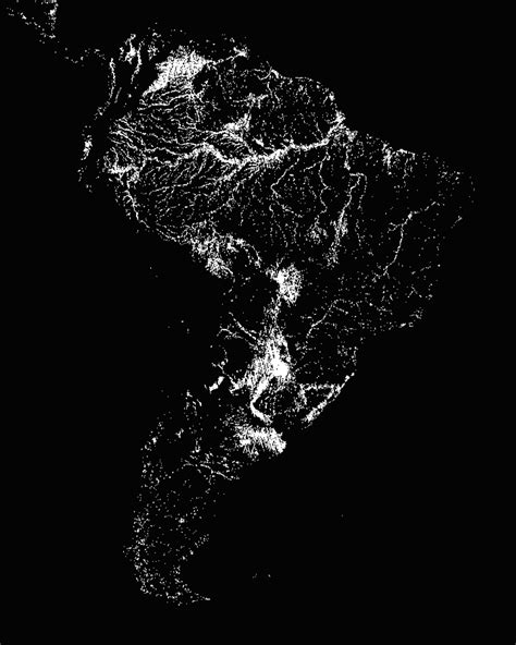 ESA - South American river and lake detection