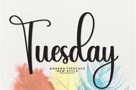 Tuesday Regular | PREMIUM Font