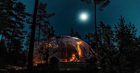 Northern lights - Norwegian Aurora glass igloo in Tromso region ...