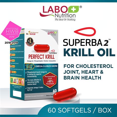 Labo Nutrition Perfect Krill Dietary Supplement Softgel For Heart