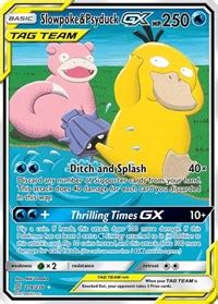 Slowpoke Psyduck GX Alternate Full Art Unified Minds Pokemon