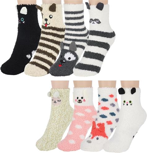 Firtink Paar Kuschelsocken F R Frauen M Dchen Niedliche Tier