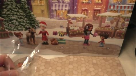 Building Lego Friends Advent Calendar Set 41706 Day 1 Youtube